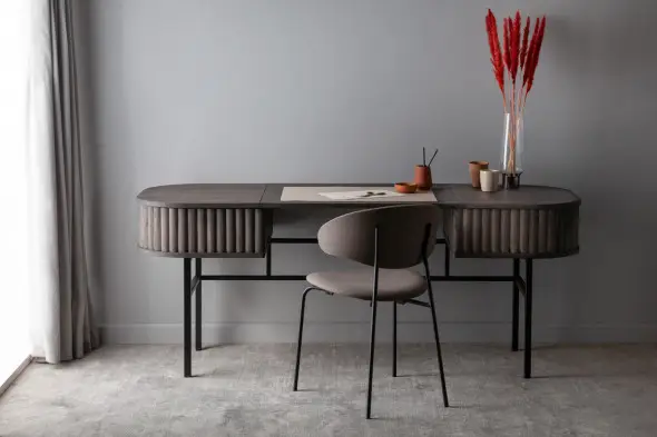 Velvet skrivebord Ask - Bilde 2